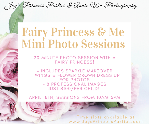 Fairy Princess Mini Photo Sessions 